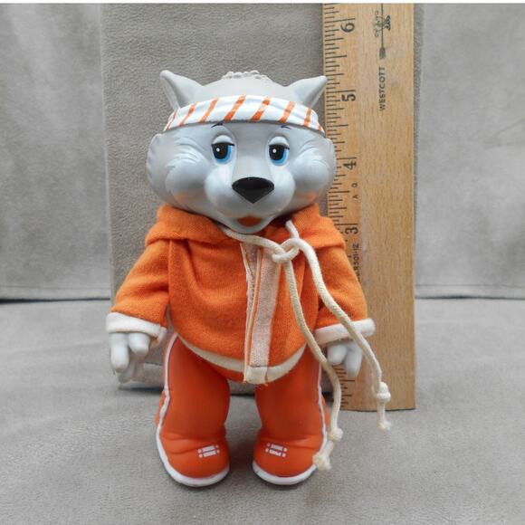 Vintage 1984 Get Along Gang Zipper Cat Dress-up Kids Poseable Vinyl Figure - Picture 2 of 9